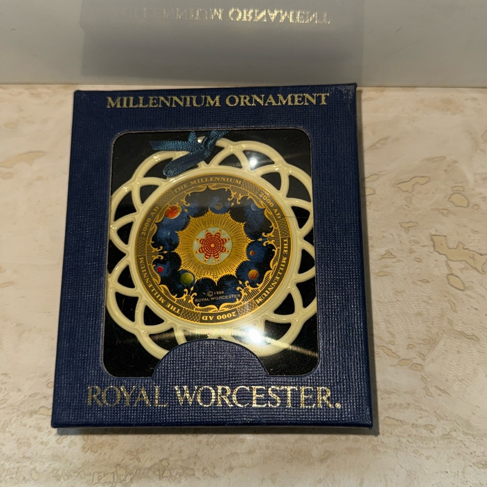 Royal Worcester Millenium ornament